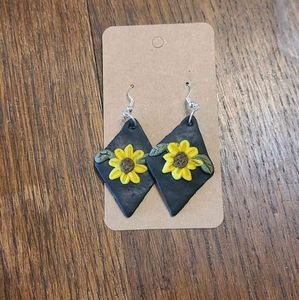 Polymer clay earrings